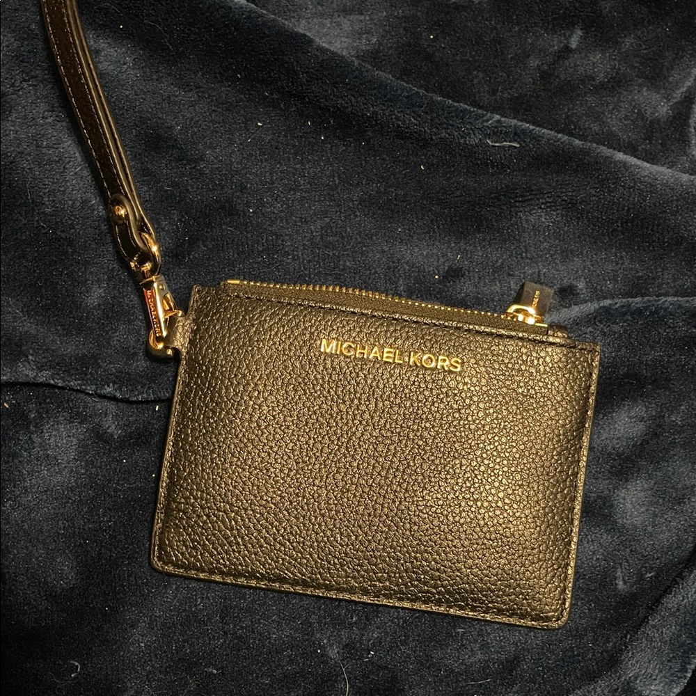 Michael Kors Black Wristlet